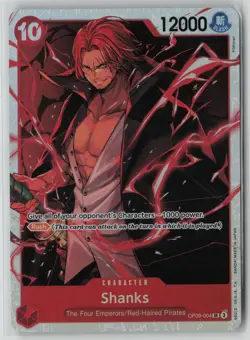 Shanks - OP09-004 (Reprint) OP09-004 One Piece Premium Booster -The Best- Vol. 2 - Image 1