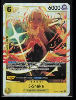 S-Snake OP08-112 One Piece Two Legends Super Rare Near Mint - Image 1