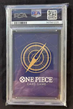 2025 One Piece OP10-Royal Blood Monkey D. Luffy #111 Alt Art PSA 10 GEM MINT - Image 2