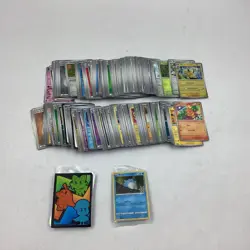 Massive 200+ Pokemon Card Bulk Lot Bundle - Common And Holo Card Types #8785 - Image 1