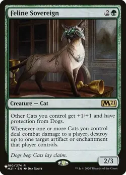 Feline Sovereign The List NM MTG - Image 1