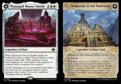 Thousand Moons Smithy // Barracks of the Thousand LCI NM MTG - Image 1