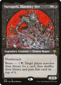 Varragoth, Bloodsky Sire - Showcase KHM NM MTG - Image 1