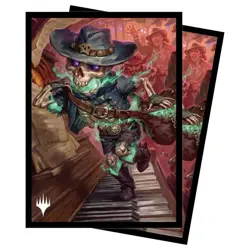 MTG Outlaws of Thunder Junction Tinybones, the Pickpocket Deck Sleeves 100ct - Image 1