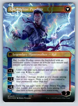 MTG Modern Horizons 3 Foil #471 Ral, Monsoon Mage Mythic Legendary Human - Image 2