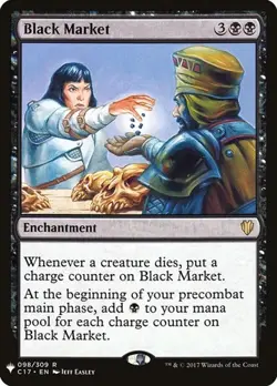 Black Market The List NM MTG - Image 1