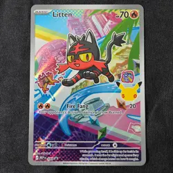 Pokemon TCG First Partner Illustration Collection Series 1-Alola Gen 7 Starters - Image 5
