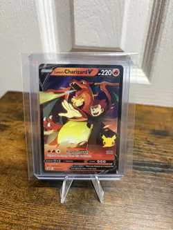 Pokemon TCG -Lance's Charizard V SWSH133 Celebrations - Black Star Promo - NM - Image 3