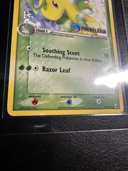 Mint Bayleef 2005 Prerelease Pokemon Promo EX Unseen Forces 35/115 rare card - Image 4