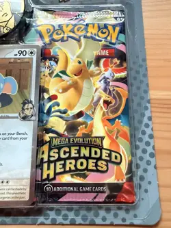 Pokemon TCG - Ascended Heroes 2 Pack Collection Blister - Larry's Komala- SEALED - Image 3