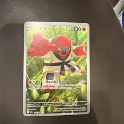 Throh 128/086 Illustration Rare English - Pokemon TCG Black Bolt - Image 2