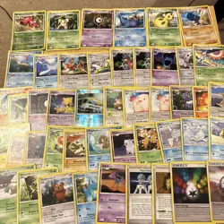 Joblot Pokemon Cards Mysterious Treasures 2007 Holos Rares - Image 1