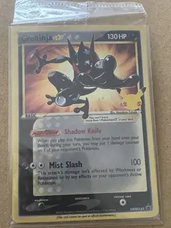 Pokemon Greninja Star SWSH144 Sword & Shield Promo Holo 130 HP English - Image 1