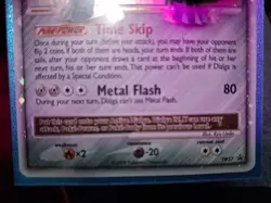 2009 Pokemon Diamond & Pearl Black Star Promo Dialga LV.X-Holo Card #DP37 - Image 2