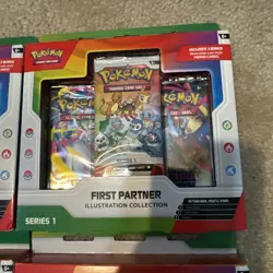 Pokemon TCG First Partner Illustration Collection Series 1 Set Of (4) - Image 3