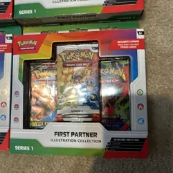 Pokemon TCG First Partner Illustration Collection Series 1 Set Of (4) - Image 4