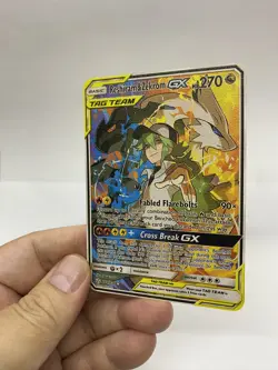 Reshiram&Zekrom GX Gold Metal Pokemon Card-Collectible Gift Display！ cc - Image 2