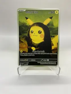 Mona pika Van Gogh Gold Metal Pokemon Card-Collectible Gift Display！ cc - Image 3