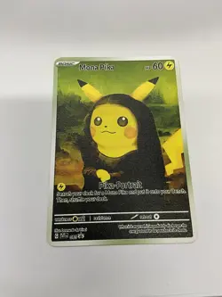 Mona pika Van Gogh Gold Metal Pokemon Card-Collectible Gift Display！ cc - Image 4
