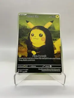 Mona pika Van Gogh Gold Metal Pokemon Card-Collectible Gift Display！ cc - Image 5