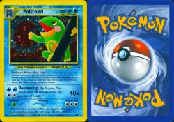 POLITOED 8/75 HOLO RARE NEO DISCOVERY POKEMON UNLIMITED HOLO MP - Image 3