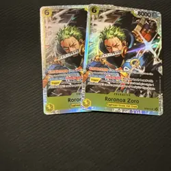 One Piece TCG RORONOA ZORO ST29-014 Egghead Starter x2 Super Rare English Stock - Image 1