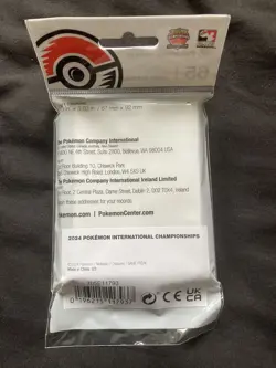 65 Card Sleeves - 2024 Pokemon International Championships EUIC - Image 2