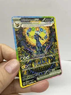 Umbreon EX Gold Metal Pokemon Card-Collectible Gift Display！Christmas ee - Image 5