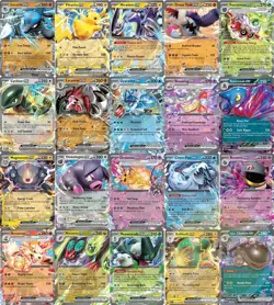 Pokemon Mystery Cards – Guaranteed 3 Full-Art and 2 EX Cards. - Image 1