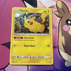 Pokemon Card | Pikachu SM157 Sun & Moon Black Star Promo Holo Rare - Image 2