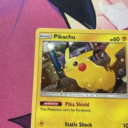 Pokemon Card | Pikachu SM157 Sun & Moon Black Star Promo Holo Rare - Image 3