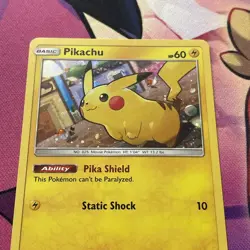 Pokemon Card | Pikachu SM157 Sun & Moon Black Star Promo Holo Rare - Image 4