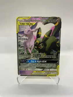 Espeon&Umvreon GX Gold Metal Pokemon Card-Collectible Gift Display！dd - Image 1