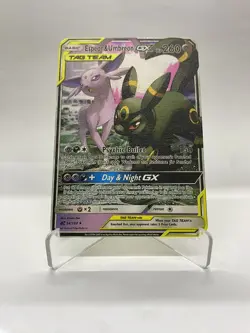 Espeon&Umvreon GX Gold Metal Pokemon Card-Collectible Gift Display！dd - Image 2