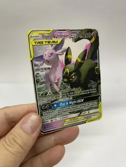 Espeon&Umvreon GX Gold Metal Pokemon Card-Collectible Gift Display！dd - Image 4