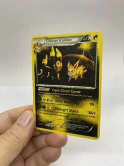 Umbreon&Jolteon Gold Metal Pokemon Card-Collectible Gift Display！Christmas dd - Image 3