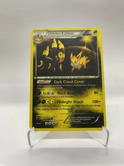 Umbreon&Jolteon Gold Metal Pokemon Card-Collectible Gift Display！Christmas dd - Image 5