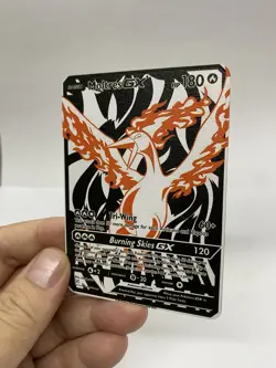 Moltres GX Gold Metal Pokemon Card-Collectible Gift Display！Christmas dd - Image 4