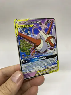 Latias&Espeon GX Gold Metal Pokemon Card-Collectible Gift Display！dd - Image 1