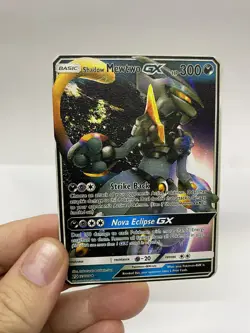 Shadow Mewtwo GX Gold Metal Pokemon Card-Collectible Gift Display！dd - Image 1