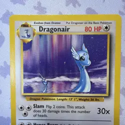 Pokemon TCG Dragonair Base Set Unlimited Rare Card 18/102 NM/Mint - Image 2