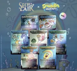 MTG Secret Lair x SpongeBob SquarePants Legends of Bikini Bottom Foil - Image 1