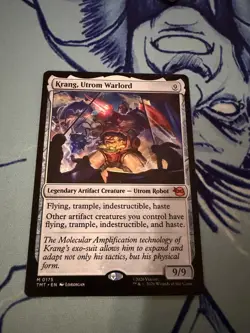 MTG Krang, Utrom Warlord TMT Legendary Artifact Creature 0175 Near mint - Image 1