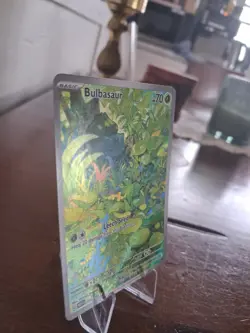 Bulbasaur 166/165 SV - 151 English IR Pokemon TCG Card NM - Image 5