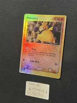 Pokemon 2003 EX Ruby and Sapphire - Makuhita - 57/109 - REVERSE HOLO - LP/VLP - Image 4