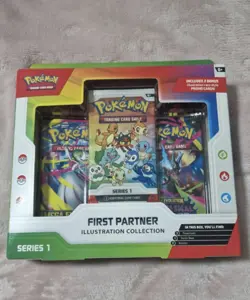 Pokemon TCG First Partner Illustration Collection Series 1 Sealed IN HAND 🔥 - Image 1