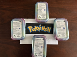 4 x Pokemon TCG Prismatic Evolutions Mini Tins Brand new & Sealed ✅ Fast Ship✅ - Image 5