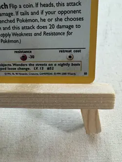 Pokemon Meowth Wotc Promo Holo Promo 50 HP Basic 10/53 2000 English - Image 4