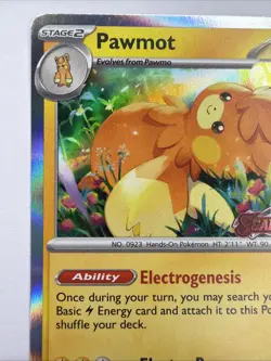 Pokemon SV Base Promo STAMPED PRERELEASE Pawmot SVP006 - Near Mint (NM) - Image 3