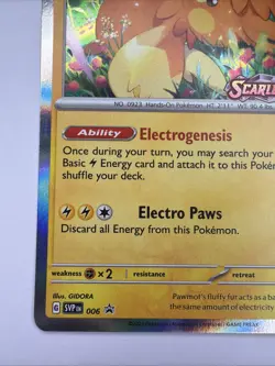 Pokemon SV Base Promo STAMPED PRERELEASE Pawmot SVP006 - Near Mint (NM) - Image 4